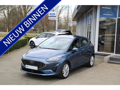 Ford Fiesta 1.0 EcoBoost 125pk Hybrid Titanium Automaat TREKHAAK WINTERPAKKET