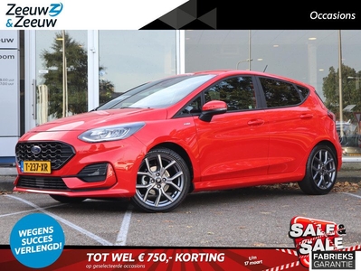 Ford Fiesta 1.0 EcoBoost Hybrid ST-Line 125PK | Apple Carplay/Android Auto | Climate Control | Cruise Control | Parkeersensoren