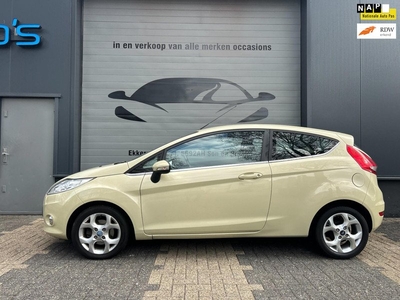 Ford Fiesta 1.25 Titanium airco clima 2009 velgen bluetooth xenon nette auto!!