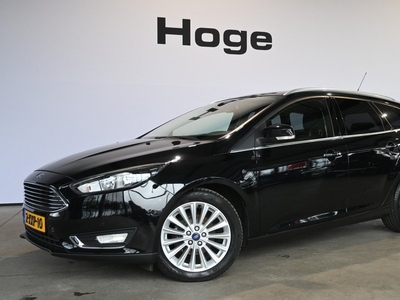 Ford FOCUS Wagon 1.0 First Edition ECC Cruise control Navigatie 100% Onderhouden Licht metaal Inruil mogelijk