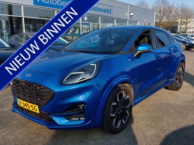 FORD PUMA 1.0 EcoBoost 125pk Hybrid ST-Line X | Navi + Apple Carplay | B&O Sound | Clima | Adap. Cruise | Pdc V+A+Assist+Camera | Stoel+Stuurwiel+Voorruitverwarming | Dodehoek+Rijstrooksensor | 18''lm