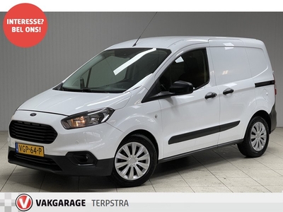 Ford Transit Courier 1.5 TDCI Start&Stop/ 2X - Schuifdeur!/ Cruise/ Apple + Android/ DAB+/ PDC V+A/ Navi/ Airco/ Bluetooth/ Multi. LEDER. Stuur/ Armsteun/ Mistl.