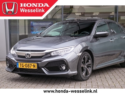 Honda Civic 1.5T i-VTEC Prestige Automaat - All-in rijklaarprijs | Dealer onderhouden | Trekhaak | Leder | Navi