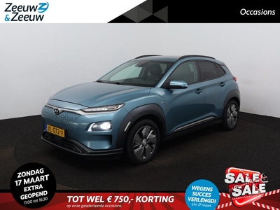 Hyundai Kona EV Premium 64 kWh | Dealer onderhouden | Vol opties | Leder | Hud |