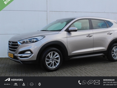 HYUNDAI TUCSON 1.6 GDi Comfort / Trekhaak (1400 KG) / Lederen Bekleding / Navigatie / Cruise Control / Stoelverwarming Voor + Achter /