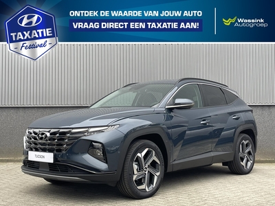 HYUNDAI TUCSON 1.6 T-GDi HEV 230pk Aut. Premium | LEDER | STOELVENTILATIE | NAVI | EL. ACHTERKLEP | 19