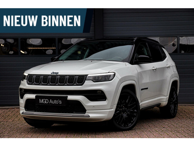 Jeep Compass 4xe 240 Plug-in Hybrid Electric S /LED/CAMERA/LEDER/CARPLAY/STOEL+STUURVERW./ELEK. KLEP/ACC/KEYLESS!