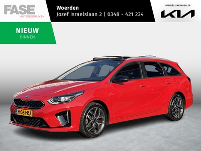 KIA CEE D Sportswagon 1.4 T-GDI GT-PlusLine | Elek. stoelen + geheugen | Stoel-/stuurverwarming | LED | Schuif-/kanteldak