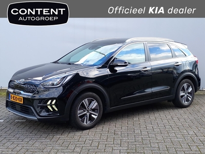 KIA NIRO 1.6 GDi Hybrid 141pk DCT6 DynamicPlusLine l Navi l Clima l Cruise l Leder l Parkeer sensoren voor en achter l