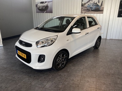 Kia Picanto 1.0 CVVT DynamicLine Dealer onderhouden, Cruise control, Climate control.