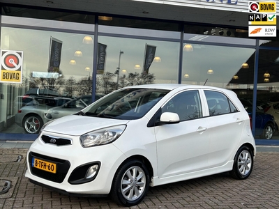 KIA PICANTO 1.2 CVVT ISG Plus Pack Navi Cruise Airco LM-Velgen Elek.Pakket Isofix NAP NL-Auto Dealeronderhouden!