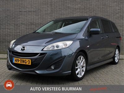 Mazda 5 2.0 Executive GT 7 Persoons Cruise/Climate control, Trekhaak, Radio/CD/MP3, Bluetooth/Handsfree, Leder interieur,