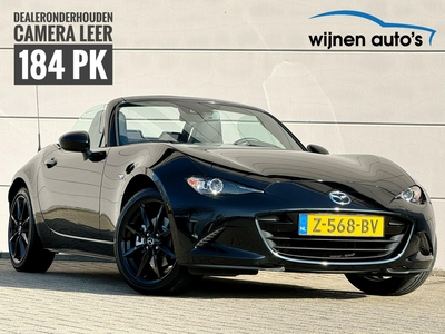 MAZDA MX-5 2.0 184pk/ Dealeronderh/ Camera/ Navi/ Leer/ DAB