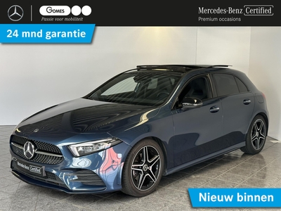 MERCEDES A-KLASSE 180 AMG | Nightpakket | Panoramadak | Memorystoelen Verwarmd | Achteruitrijcamera