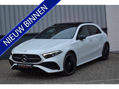 Mercedes-Benz A-Klasse 250 e Edition AMG Pano Wide Sfeer MBUX Metallic Wit Keyless 19 Inch