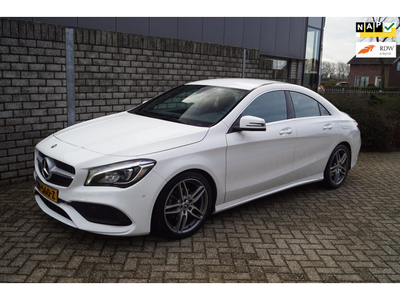 Mercedes-Benz CLA-klasse 180 Ambition AMG Line Autom Leder/Alcantara Sportst Stoelverw Navi Camera Airco Cruise 2x PDC LMV ENZ.