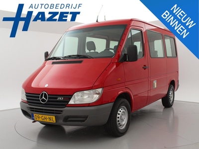 Mercedes-Benz Sprinter 213 CDI 130 PK AUTOMAAT GEEL KENTEKEN PERSONENBUS + TREKHAAK