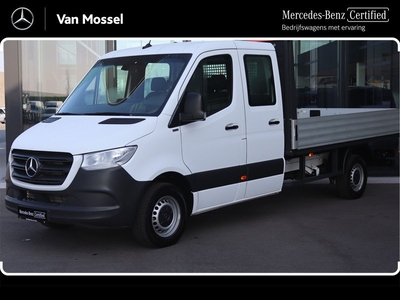 Mercedes-Benz Sprinter 317 CDI Aut. Dub. Cab. open laadbak | AIRCO/NAVI/6 ZITPL. 3500 AHW / Certified