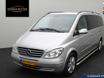 Mercedes-Benz Viano 3.0 CDI DC Ambiente Lang 2007 | 1e Eigenaar | Airco | Cruise Control | Navigatie | Stoelverwarming | Lichtmetaal | Boekjes | Nationale Autopas