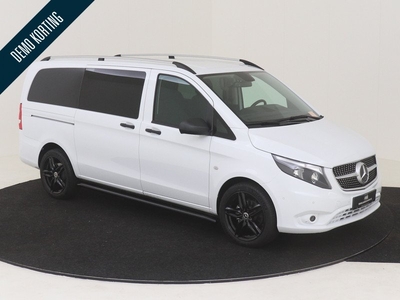 Mercedes-Benz Vito 114 CDI DC 5 PERSOONS AUTOMAAT 2 x SCHUIFDEUR NAVIGATIE CAMERA AIRCO CRUISE CONTROL PDC VOOR EN ACHTER DUBBELE CABINE