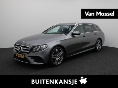 MERCEDES E-KLASSE Estate 200 Business Solution | AMG 63 S Pakket | Trekhaak Elektrisch Uitklapbaar | Navi | Camera | Cruise | PDC V+A | Sportstoelen | LED | Half-Leder |