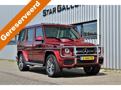 MERCEDES G-KLASSE G 63 AMG Designo 91002km Uniek