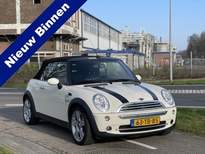 MINI Cabrio 1.6 Cooper Chili Cabrio Leer (bj 2006)