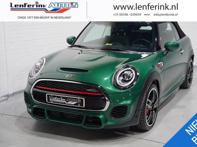 Mini Cabrio 2.0 John Cooper Works 231 pk JCW Pack Navi, HUD LED Koplampen, PDC V+A met Parkeerhulp, DAB+