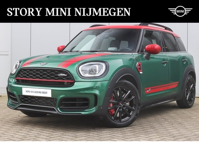 MINI COUNTRYMAN JCW ALL4 Chili Multitone Automaat / Panoramadak / Achteruitrijcamera / Active Cruise Control / Harman-Kardon / Comfort Access / Head-Up / Park Assistant