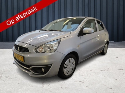 Mitsubishi Space Star 1.0 Cool+ (71PK), 1ste-Eigenaar, Keurig-Onderh., Airco, Radio/CD-MP3, Privacy-Glas, NL-Auto