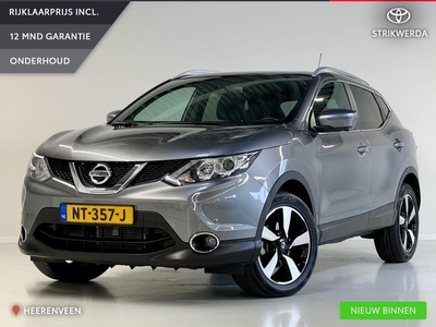 Nissan Qashqai 1.2 N-Connecta | Parkeersensoren | Panoramadak | Camera | Stoelverwarming | Trekhaak |