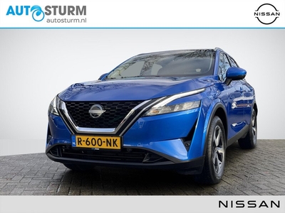 Nissan Qashqai 1.3 MHEV N-Connecta Design Pack | Panoramadak | Navigatie Full-Map | 360° Camera | Apple Carplay/Android Auto | LED | Dodehoek Detectie | Keyless Entry | Rijklaarprijs!