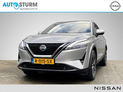 Nissan Qashqai 1.3 MHEV Tekna Design + Cold Pack | Panoramadak | Stuur- + Stoelverwarming | 360° Camera | Adapt. Cruise Control | Head-Up Display | Rijklaarprijs!