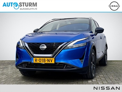 Nissan Qashqai 1.3 MHEV Tekna Design + Cold Pack | Panoramadak | Stuur- + Stoelverwarming | Head-Up Display | Elek. Achterkep | Adapt. Cruise Control | Rijklaarprijs!