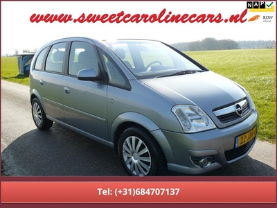 Opel Meriva 1.8-16V Cosmo 2009, airco, APK 03-2025, half leder bekleding ,nieuwe Schokbrekers boardcomputer, Trekhaak Afneembaar!