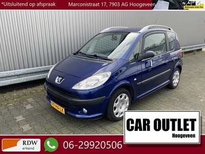 Peugeot 1007 1.4 Gentry 98Dkm.NAP, Airco & Nieuwe APK – Inruil Mogelijk –