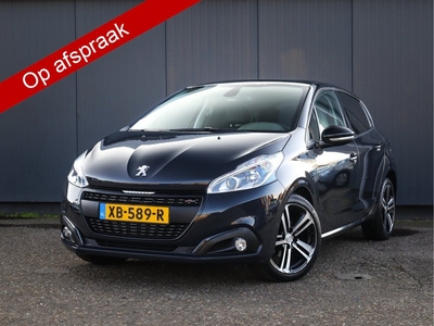 Peugeot 208 1.2 PureTech GT-Line (111PK), 1ste-Eigenaar, Keurig-Onderh., Navigatie/Apple-Carplay/Android-Auto, Panoramadak, Parkeersensoren, Spiegel-Pakket, LM.-velgen-17Inch, Airco/Climate-Control, Half-Leer, Privacy-Glas, NL-Auto