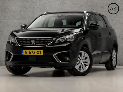 Peugeot 5008 1.2 PureTech Luxury 7 Persoons (APPLE CARPLAY, GROOT NAVI, COGNAC LEDER, STOELVERWARMING, SPORTSTOELEN, PARKEERSENSOREN, TREKHAAK, CRUISE CONTROL, NIEUWSTAAT)