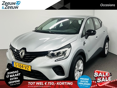 RENAULT CAPTUR 1.0 TCe 90 evolution Navi airco camera parkeersensoren cruise controle hoge instap orgineel nederlands goedkoopste van nederland snel rijden