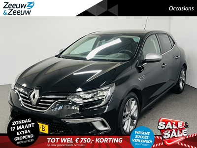 RENAULT MEGANE 1.2 TCe GT-Line Navi airco cruise controle kuipstoelen parkeersensoren lmvelgen dealer onderhouden 12 maanden garantie zeer mooie auto