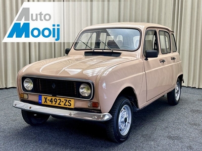 Renault R4 GTL 1986 *Kwarttarief* Schijfremmen, Harde auto, NL Kenteken, Z.G.A.N. Banden