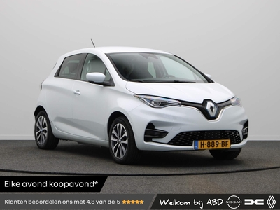 RENAULT ZOE R135 Intens 52 kWh | Accu koop | Stoel en stuur verwarming | Navigatie | Parkeersensoren achter |