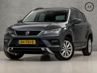 SEAT ATECA 1.0 TSI Sportline (APPLE CARPLAY, CAMERA, GROOT NAVIGATIE, TREKHAAK, CLIMATE, GETINT GLAS, SPORTSTOELEN, PARKEER ASSISTENT, CRUISE CONTROL, LED KOPLAMPEN, NIEUWE APK, NIEUWSTAAT)