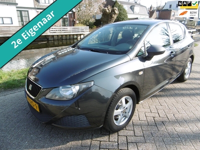 SEAT IBIZA 1.2i 5-deurs 2e eigenaar Trekhaak Airco Zuinig Historie volledig