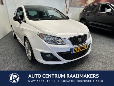 SEAT Ibiza SC 1.4 TSI FR 150pk CLIMATE CONTROL MEDIA VOORBEREIDING ELEKTRISCH GLAZEN PANORAMADAK SCHAKELMOGELIJKHEID AAN HET STUURWIEL LICHTMETALEN VELGEN ZEER MOOI !! LOCATIE 3010 DEK