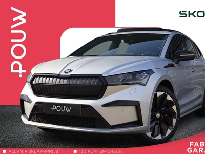 SKODA ENYAQ IV 80 204pk Sportline 77 kWh | Panoramadak | 21