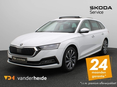 Skoda Octavia Combi 1.4 TSI iV PHEV Business Edition Plus 204PK DSG Panoramadak, Canton, Head-up, achteruitrijcamera, elek. stoelen, Matrix-LED, winterpakket Plus, virtual pedal, 18'' lichtmetaal