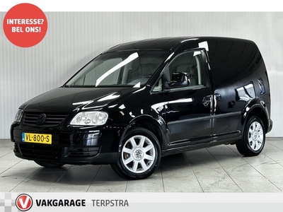 Volkswagen Caddy 2.0 SDI/ Zij-Schuifdeur rechts/ Airco!/ 16'' LMV/ Stuurbekr./ Airbags/ Radio-CD AUX & USB/ Getint glas/ Metallic lak.