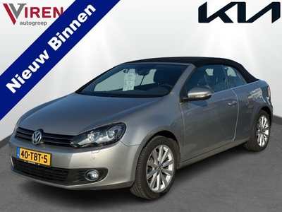 Volkswagen GOLF Cabriolet 1.4 TSI - Airco - Stoelverwarming - Cruise Control - Navigatie - Lichtmetalen Velgen 17'' - Bovag Garantie