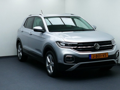 Volkswagen T-Cross 1.0 TSI Style 1-Eig. Virt Cockpit, Navi, Camera, Clima, Adaptief Cruise, Trekhaak 1100kg